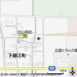 福井県福井市下細江町17-30周辺の地図