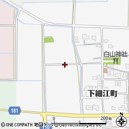 〒919-0301 福井県福井市下細江町の地図