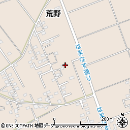 茨城県鹿嶋市荒野1422-10周辺の地図