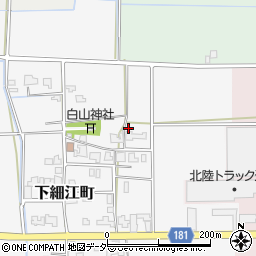 福井県福井市下細江町17周辺の地図