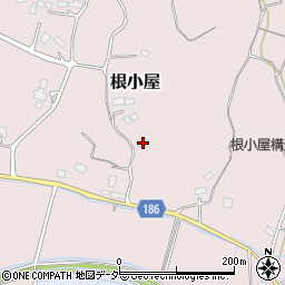 茨城県行方市根小屋518周辺の地図