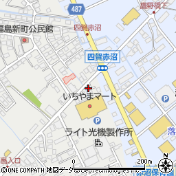 長野県諏訪市中洲3590-10周辺の地図