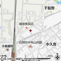 埼玉県白岡市小久喜1272-7周辺の地図