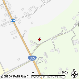 茨城県行方市南87周辺の地図
