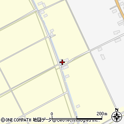 茨城県行方市橋門61周辺の地図