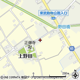 埼玉県白岡市上野田1381周辺の地図