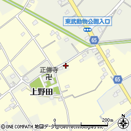 埼玉県白岡市上野田1381周辺の地図