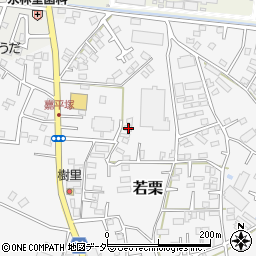 茨城県稲敷郡阿見町若栗1752周辺の地図