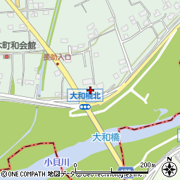 茨城県常総市新井木町266周辺の地図