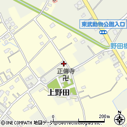 埼玉県白岡市上野田331周辺の地図