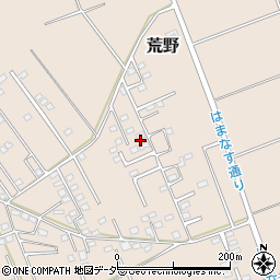 茨城県鹿嶋市荒野1550-121周辺の地図
