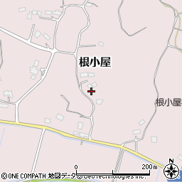 茨城県行方市根小屋521周辺の地図