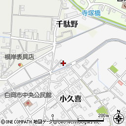 埼玉県白岡市小久喜1321周辺の地図