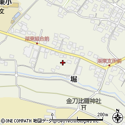 長野県茅野市湖東堀4863-2周辺の地図