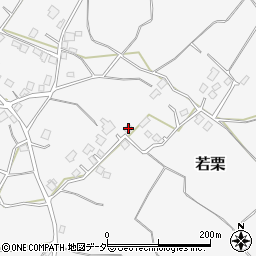 茨城県稲敷郡阿見町若栗849周辺の地図