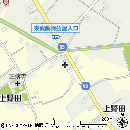 埼玉県白岡市上野田1380周辺の地図