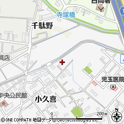 埼玉県白岡市小久喜1330周辺の地図