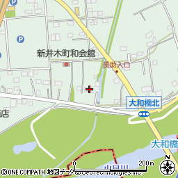 茨城県常総市新井木町215周辺の地図