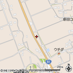 茨城県鹿嶋市荒野721-1周辺の地図