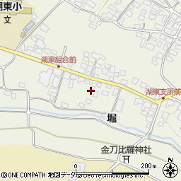 長野県茅野市湖東堀4864-3周辺の地図