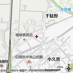 埼玉県白岡市小久喜1279周辺の地図