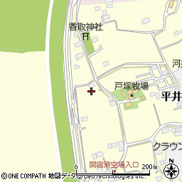 千葉県野田市平井65周辺の地図