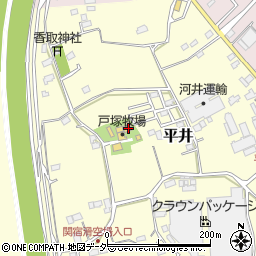千葉県野田市平井199-1周辺の地図