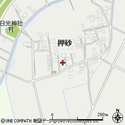 茨城県つくばみらい市押砂149周辺の地図