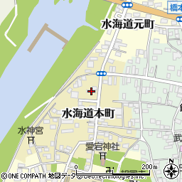 茨城県常総市水海道本町2609周辺の地図