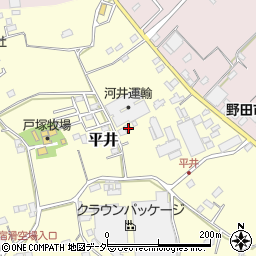 千葉県野田市平井243周辺の地図