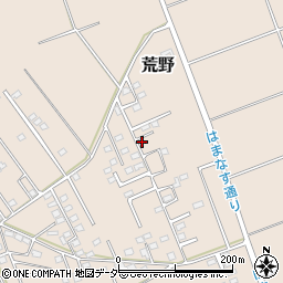 茨城県鹿嶋市荒野1436-18周辺の地図