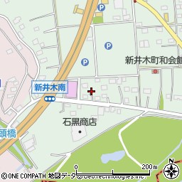 茨城県常総市新井木町38周辺の地図