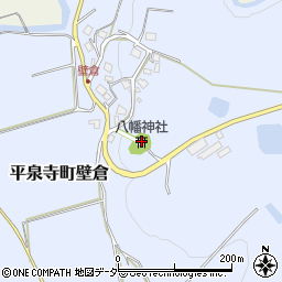 八幡神社周辺の地図