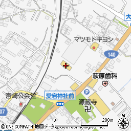 徳樹庵秩父店周辺の地図