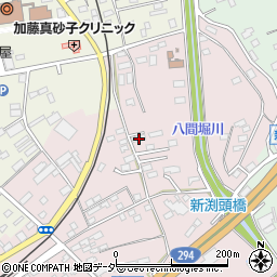 茨城県常総市水海道淵頭町3080周辺の地図