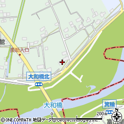 茨城県常総市新井木町283周辺の地図