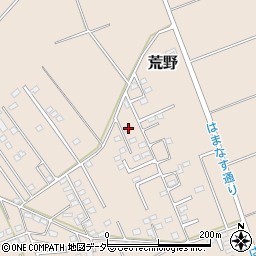茨城県鹿嶋市荒野1550-115周辺の地図