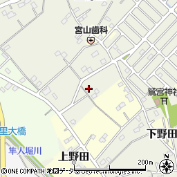 埼玉県白岡市上野田482周辺の地図
