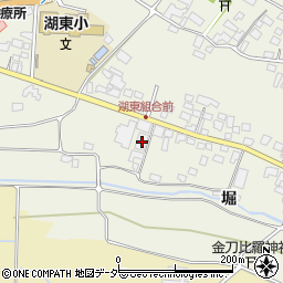 長野県茅野市湖東堀4881-1周辺の地図