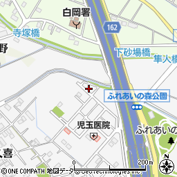 埼玉県白岡市小久喜1462-6周辺の地図