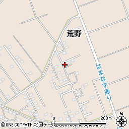 茨城県鹿嶋市荒野1436-13周辺の地図