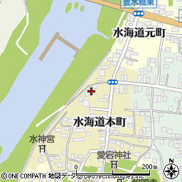 茨城県常総市水海道本町2606周辺の地図