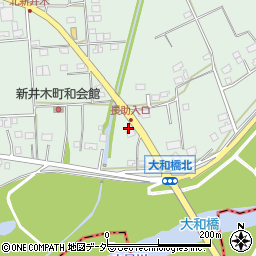 茨城県常総市新井木町251周辺の地図