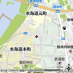 茨城県常総市水海道栄町2656周辺の地図