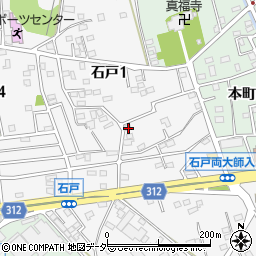 埼玉県北本市石戸1丁目207-3周辺の地図