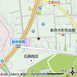 茨城県常総市新井木町39周辺の地図