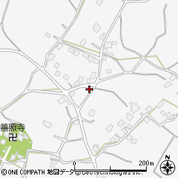 茨城県稲敷郡阿見町若栗814周辺の地図