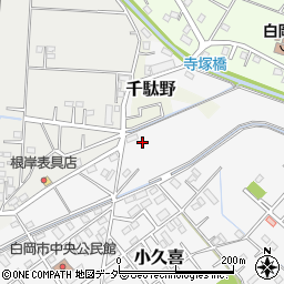 埼玉県白岡市小久喜1312-1周辺の地図