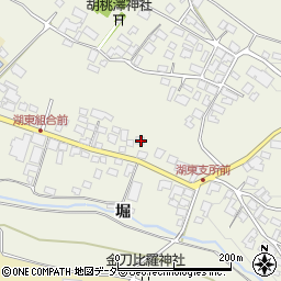 長野県茅野市湖東堀5016-イ周辺の地図