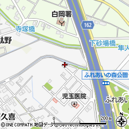 埼玉県白岡市小久喜1462-9周辺の地図